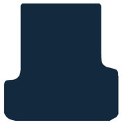 Image of the mat template for Ssangyong Musso Long Bed (2018 - Present) Car Mats