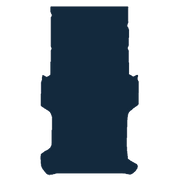 Image of the mat template for DFSK EC35 Rear (2021 - Present) Boot Mat