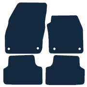 Image of the mat template for Volkswagen Tiago (2022 - Present) Car Mats