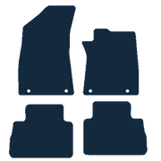 Image of the mat template for MG ZS EV (2021 - Present) Car Mats