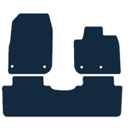 Image of the mat template for Nissan Ariya (2022 - Present) Car Mats