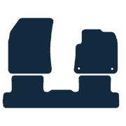 Image of the mat template for Peugeot 3008 Hybrid (2022 - Present) Car Mats