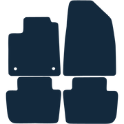 Image of the mat template for MG MG4 Left-Hand Drive (2022 - Present) Car Mats