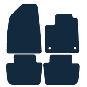 Image of the mat template for MG MG4 (2022 - Present) Car Mats