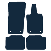 Image of the mat template for Porsche Panamera (2016 - Present) Car Mats