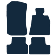 Image of the mat template for BMW i4 (2021 - Present) Car Mats