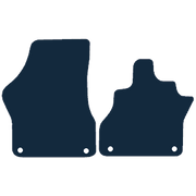 Image of the mat template for Volkswagen ID. Buzz MPV (2022 - Present) Car Mats